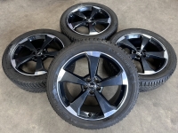 20 inch originele rotor velgen + winterbanden Audi Q5 80A601025AQ set 2