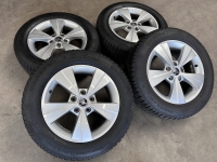 16 inch originele velgen + winterbanden Skoda Octavia ||| 5E0601025BE