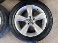 17 inch originele St Moritz velgen + zomerbanden Volkswagen Passat 3C8601025F 