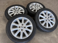 15 inch originele velgen + winterbanden Toyota Aygo PW457-0H003