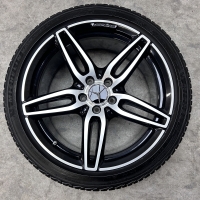 19 inch originele AMG velgen + winterbanden Mercedes E klasse E43 E53 AMG A2134012000 A2134012100
