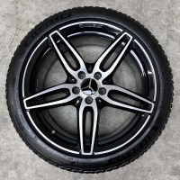 19 inch originele AMG velgen + winterbanden Mercedes E klasse E43 E53 AMG A2134012000 A2134012100