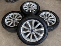 17 inch originele London velgen + all season banden Volkswagen Passat 3G0601025D