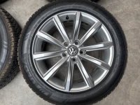 17 inch originele London velgen + winterbanden Volkswagen Passat 3G0601025D 2