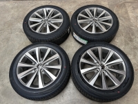 16  inch originele velgen + zomerbanden Volkswagen Polo 6R0601025N antraciet
