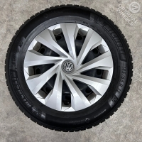 15 inch velgen + wieldoppen + winterbanden VW Polo