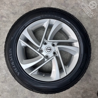 17 inch originele snowflake velgen + winterbanden Nissan Qashqai G081-2