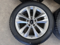 17 inch originele velgen + winterbanden Mercedes C klasse W205 A2054018000