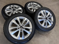 17 inch originele velgen + winterbanden Mercedes C klasse W205 A2054018000