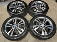 17 inch originele avantgarde velgen + winterbanden Mercedes E klasse W212 A2124015602