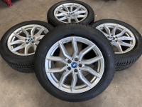 19 inch originele velgen + winterbanden BMW X5 X6 G05 G06 styling 734 6880685