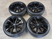 18 inch originele velgen +  zomerbanden Audi A3 S3 8Y 8Y0601025M zwart