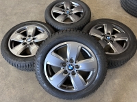 16 inch originele velgen + winterbanden BMW 1, 2 serie F40 F42 style 517 set 2