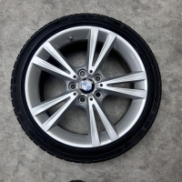 18 inch originele velgen + winterbanden BMW 1 serie F20 style 385 set 2