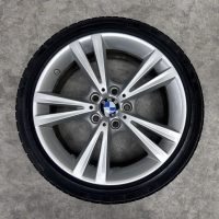 18 inch originele velgen + winterbanden BMW 1 serie F20 style 385 set 2