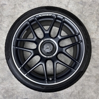 19 inch originele A45 AMG velgen + zomerbanden Mercedes A45 C117 A1774012500