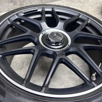 19 inch originele A45 AMG velgen + zomerbanden Mercedes A45 C117 A1774012500