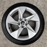 17 inch originele velgen + all season banden Audi A3 8Y0601025A set 2