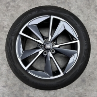 19 inch originele velgen + zomerbanden Nissan Qashqai 6UA3A