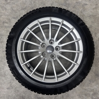 17 inch originele velgen + winterbanden Audi A5 8W0601025AE set 3