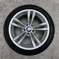 18 inch originele velgen + winterbanden BMW 3 4 serie F30 F36 style 658 6866306 set 2