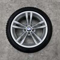 18 inch originele velgen + winterbanden BMW 3 4 serie F30 F36 style 658 6866306 set 2
