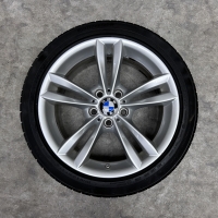 18 inch originele velgen + winterbanden BMW 3 4 serie F30 F36 style 658 6866306 set 2