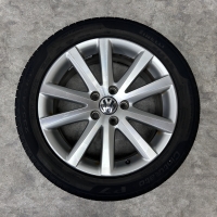 17 inch originele velgen + zomerbanden Volkswagen Passat 3C0601025J