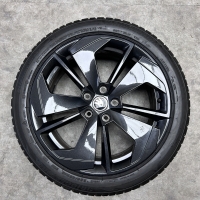 18 inch originele Comet velgen + winterbanden Skoda Octavia IV 5E0601025AS
