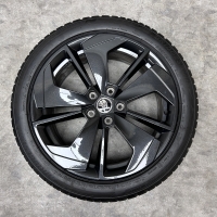 18 inch originele Comet velgen + winterbanden Skoda Octavia IV 5E0601025AS