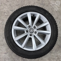 17 inch originele Merano velgen + winterbanden Volkswagen Passat 2GA601025M set A