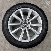 17 inch originele Merano velgen + winterbanden Volkswagen Passat 2GA601025M set A