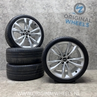19 inch originele velgen + zomerbanden Audi A5 S5 4M0601025C