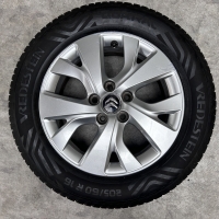 16  inch originele velgen + all season banden Citroen C4 (grand) Picasso