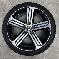 18 inch originele Cadiz velgen + zomerbanden VW Golf 7 5G0 601 025 AG FZZ