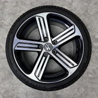 18 inch originele Cadiz velgen + zomerbanden VW Golf 7 5G0 601 025 AG FZZ