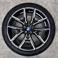 19 inch originele velgen + zomerbanden BMW I4 G26 styling 859 M 8747304 8747305