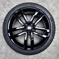 18 inch originele Salvador velgen + zomerbanden Volkswagen Golf 5G0601025AF zwart