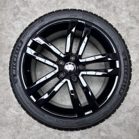 18 inch originele Salvador velgen + zomerbanden Volkswagen Golf 5G0601025AF zwart