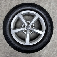 16 inch originele velgen + winterbanden Audi Q2 81A601025 set 2