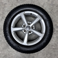 16 inch originele velgen + winterbanden Audi Q2 81A601025 set 2
