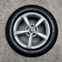 16 inch originele velgen + winterbanden Audi Q2 81A601025 set 2