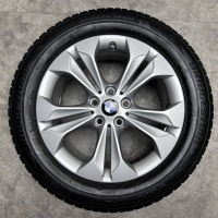 17 inch originele velgen + winterbanden BMW X1 X2 style 564 6856065 set 2