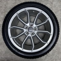 17 inch originele velgen + winterbanden Audi A1 S line 82A071497A zilver