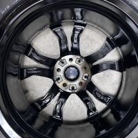 19 inch originele M velgen + Hankook winterbanden BMW X1 X2 IX1 IX2 style 715 M 8008616 zwart