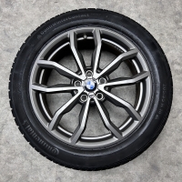 18 inch originele velgen + winterbanden BMW X1 X2 style 711 M 6877550 set 2
