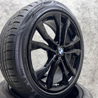 19 inch originele M velgen + zomerbanden BMW X1 F48 X2 F39 style 715 M 8008616 zwart