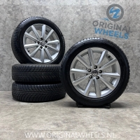 16 inch originele Merano velgen + winterbanden Volkswagen Polo 2G0601025AF set 1
