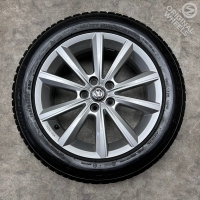 16 inch originele Merano velgen + winterbanden Volkswagen Polo 2G0601025AF set 1