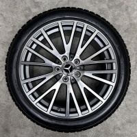 18 inch originele velgen + winterbanden Mercedes A B klasse CLA A1774010600 (set 2)